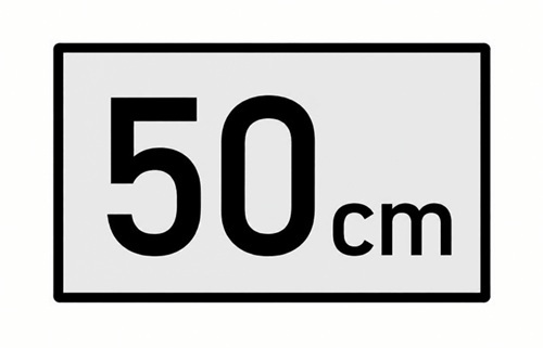 Šířka 50 cm